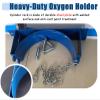 SFSLBFB Adjustable Metal Oxygen Cylinder Holder, Single/Double Tank Stand with Screws view 4