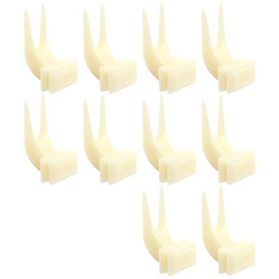 Wilgure Bird Fruit Feeder Forks for Parrots, 10-Piece Set