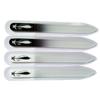 2-Piece Double-Sided Glass Nail File Set for Manicures view 1
