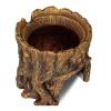 Yfenglhiry Stump-Shaped Hide for Reptiles, Terrarium Cave and Water Dispenser view 4