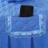 ILNCQLPM 4-Piece Massage Table Sheet Set with Face Hole, Microfiber, Blue, 70 x 190 cm view 2
