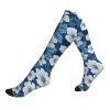 Jaywis Blue Hibiscus 15–20 mmHg Compression Socks for Women and Men view 1