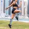 Jaywis Blue Hibiscus 15–20 mmHg Compression Socks for Women and Men view 3