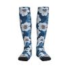 Jaywis Blue Hibiscus 15–20 mmHg Compression Socks for Women and Men view 4