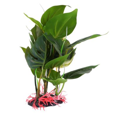 Artificial Plastic Aquarium Plant for Terrariums and Aquariums