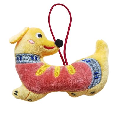 Dachshund Plush Keychain Decorative Pendant Soft Plush Toy