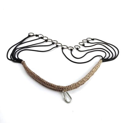 Duck Carry Strap, 12-Ring Design, High-Strength Paracord, Metal Buckle