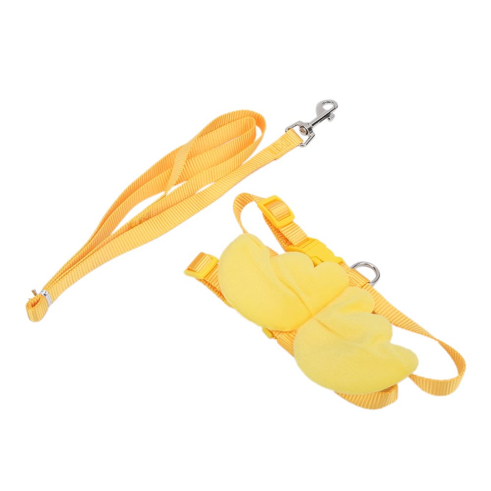 Tomvorks Duck Lead Rope Adjustable Chest Harness Outdoor Walking Leash Set for Ducks, Chickens, Geese and Poultry (S)