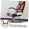 KOMBIUDA Wheelchair Armrest Bag with Zippered Compartment and 3 Front Pockets view 3