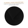 Black Curling Iron Drawstring Bags, 5 Pieces view 3