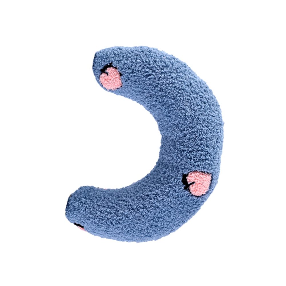 TOGEVAL Pet Neck Pillow with Neck Support, Blue Polyester