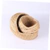 Happyyami Portable Hamster Straw Bed, Green, Halloween Party view 3