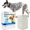 BPS BPS-2218 Hygiene Pants for Male Dogs, 3 Sizes, 30 Count view 1
