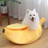 BAOFUYA Cute Yellow Banana Cat Bed (XL) view 2