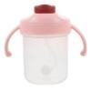 Leakproof Drinking Cup with Straw Lid and Two Handles, 300 mL view 1