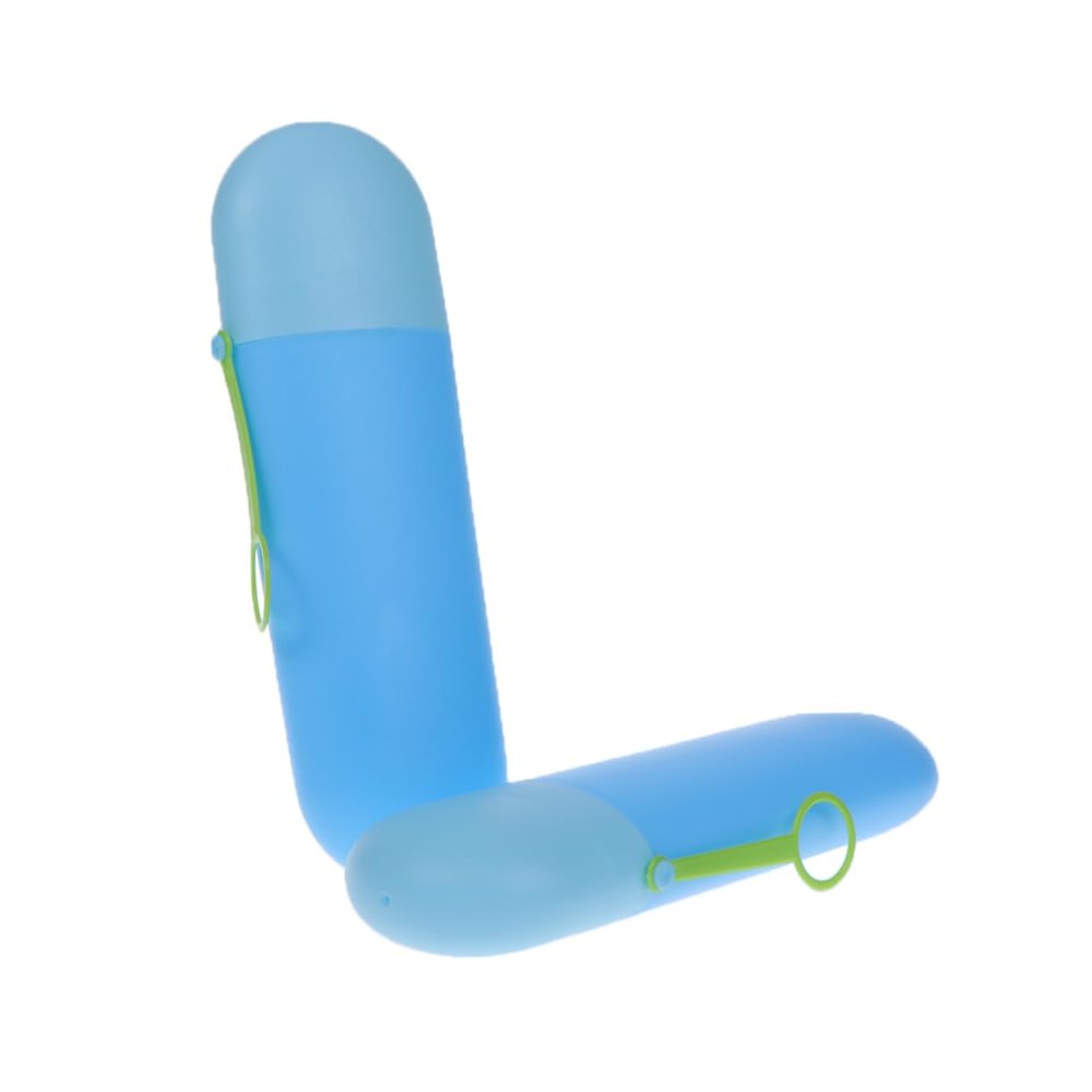 KOMBIUDA Travel Toothbrush Case - 2-Piece Set