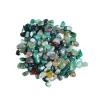 YMYGCC 100 g/200 g Gravel Samples, Rose Quartz, Amethyst, Colorful Aquarium Decor (Green Agate, 200 g) view 1