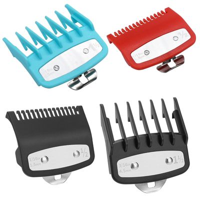 4-Piece Hair Clipper Guide Comb Set
