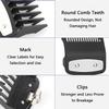 4-Piece Hair Clipper Guide Comb Set view 3