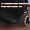 Rusopobe Windproof Warm Full-Body Wheelchair Blanket with Hood, Plush-Lined Poncho for Adults Under 175 cm view 3
