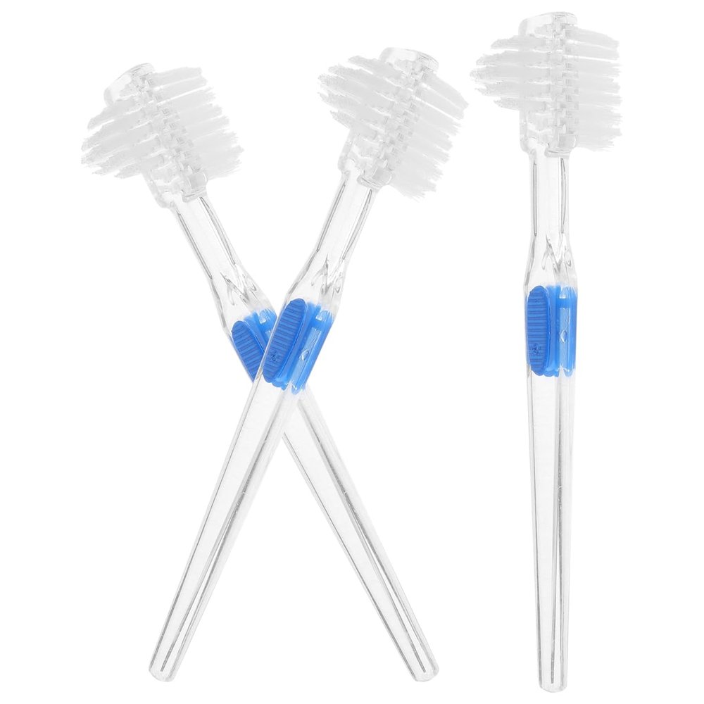 Healeved 3-Pack Double-Sided Denture Brush