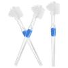 Healeved 3-Pack Double-Sided Denture Brush view 1