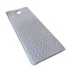 Foam Mattress Pad with Elastic Straps and Breathing Hole, Gray, 60 x 180 cm, 3 cm view 1
