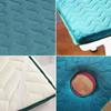 Foam Mattress Pad with Elastic Straps and Breathing Hole, Gray, 60 x 180 cm, 3 cm view 2