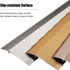 90 × 150 cm Long Floor Transition Strip, 10 cm Extra-Wide Door Threshold Ramp, Self-Adhesive Carpet Edge, Cuttable view 2