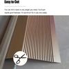 90 × 150 cm Long Floor Transition Strip, 10 cm Extra-Wide Door Threshold Ramp, Self-Adhesive Carpet Edge, Cuttable view 4