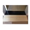 Solid Wood Threshold Ramps, Portable Lightweight Curb Ramp Set, 13.5 x 70 x 4 cm view 1