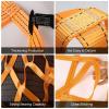Flat Cargo Lifting Net, 1 x 1 m, 10 cm Mesh, 1 Ton Capacity view 3