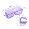 Healeved 4-Piece Plastic Nail and Toenail Cleaning Brushes with Non-Slip Handles view 2