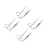 Baluue 4-Piece Eyebrow Grooming Tool Set with Scissors and Tweezers view 1