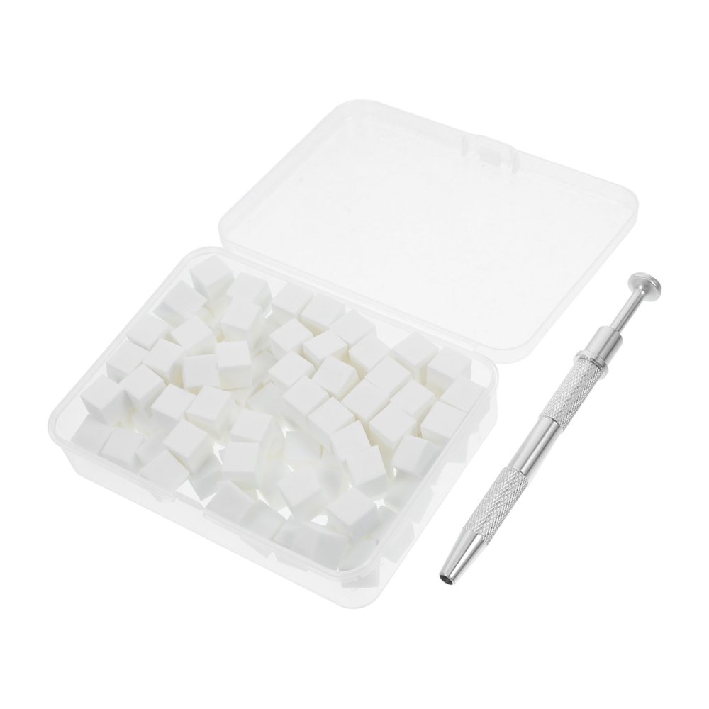 Healeved Nail Sponge and Metal Gripper for Gradient Nail Art