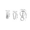 Happyyami Stainless Steel Horse Tie Ring with Eye Bolt view 2