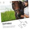 Happyyami Stainless Steel Horse Tie Ring with Eye Bolt view 3