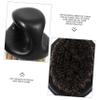 2-Piece ABS Beard Brush Set with Mustache Bristles for Wet Shaving view 3
