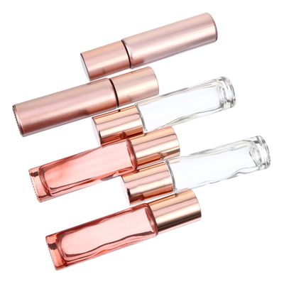 BELLIFFY Refillable Glass Roller Bottles, 6-Pack, 10 mL