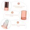 BELLIFFY Refillable Glass Roller Bottles, 6-Pack, 10 mL view 4