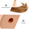 Hairdressing Mannequin Head, High-Temperature Fiber, Gold, 1 Set view 4
