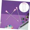 BELLIFFY Metal Nail Art Dotting Tools, 2 Pieces, Random Color, Flower and Pattern Designs, 6 Pieces view 4