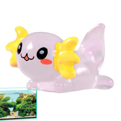 Axolotl Aquarium Figurines - Glow in the Dark