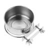 Happyyami Wall-Mounted Stainless Steel Elevated Dog Bowl view 1