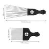 Healeved 4-Piece Stainless Steel Hair Comb Set, Afro Pick and Beard Combs for Men view 2