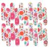 BELLIFFY 50-Piece Double-Sided Nail Files for Manicure and Pedicure view 1