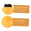 TOGEVAL Hamster Bathing Gloves with Scratch Protection, 2 Pieces, Orange view 2