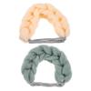 Baluue 2-Piece Natural Loofah Sponges for Body Exfoliation, Shower and Bath Use view 1