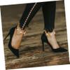 TINEASUR Removable Heel Straps for High Heels, 2 Pieces with Rhinestones view 2