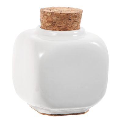 BELLIFFY Portable White Ceramic Nail Art Cup